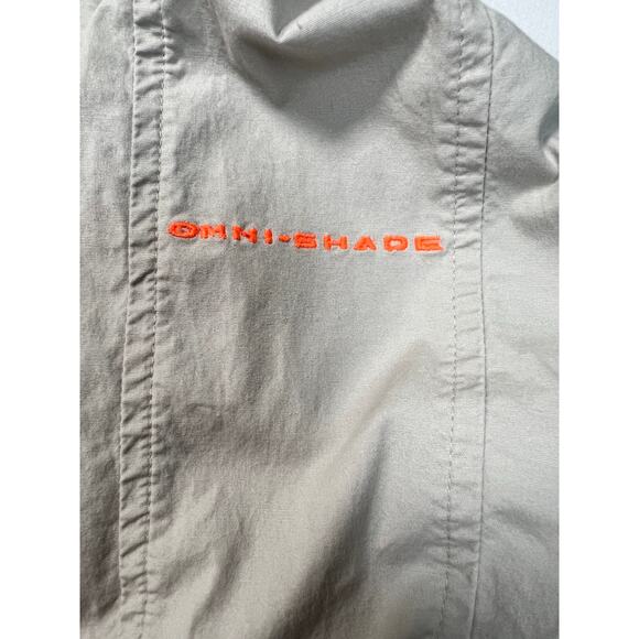 Columbia PHG Omni Shade Mens Shirt Tan Orange Size LARGE Long Sleeve - Picture 6 of 16